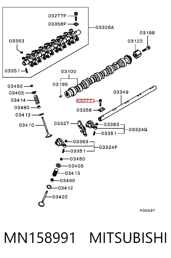  MN158991 Mitsubishi