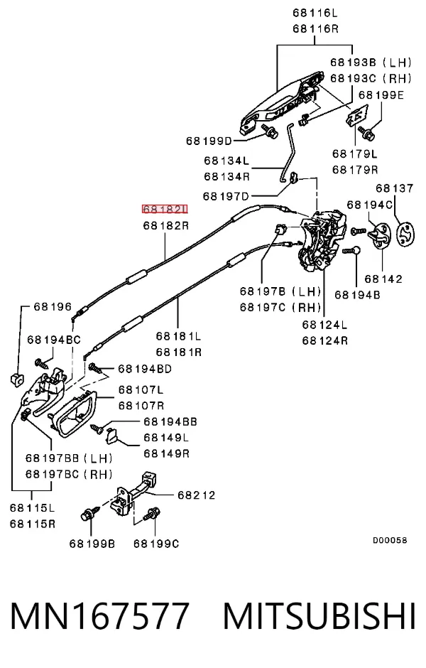  MN167577 Mitsubishi