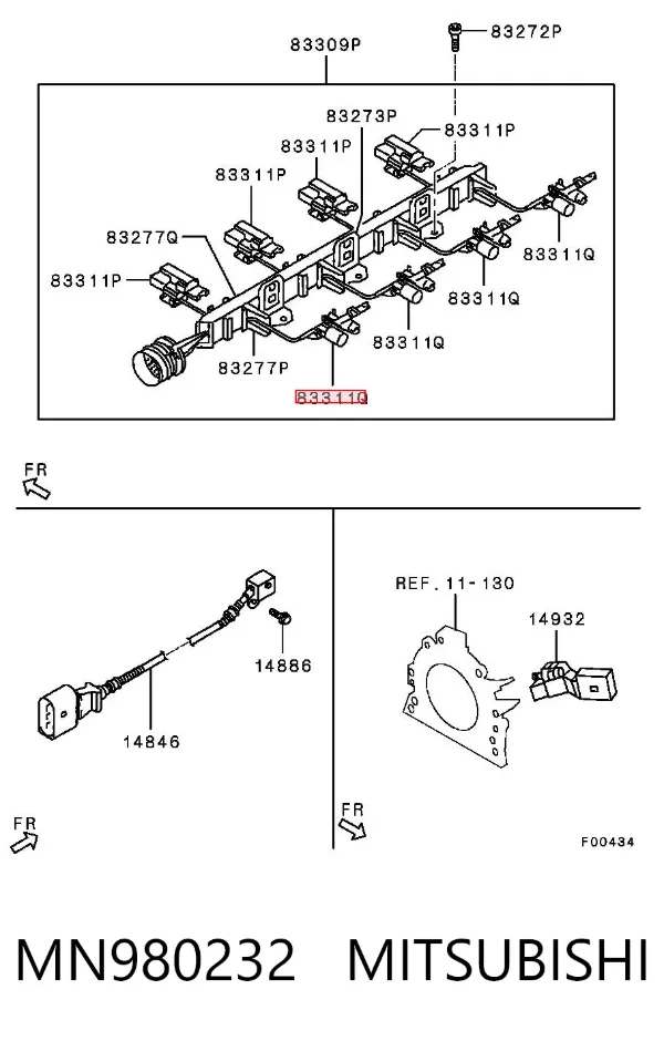  MN980232 Mitsubishi