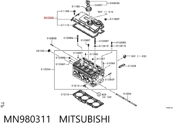  MN980311 Mitsubishi
