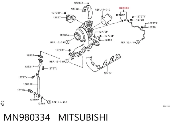  MN980334 Mitsubishi