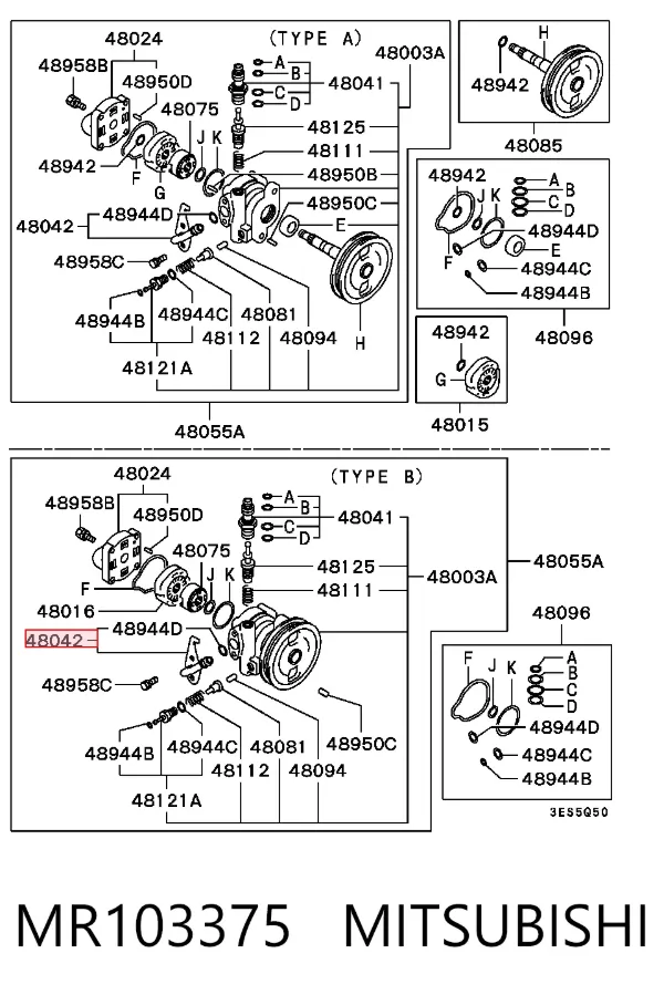  MR103375 Mitsubishi