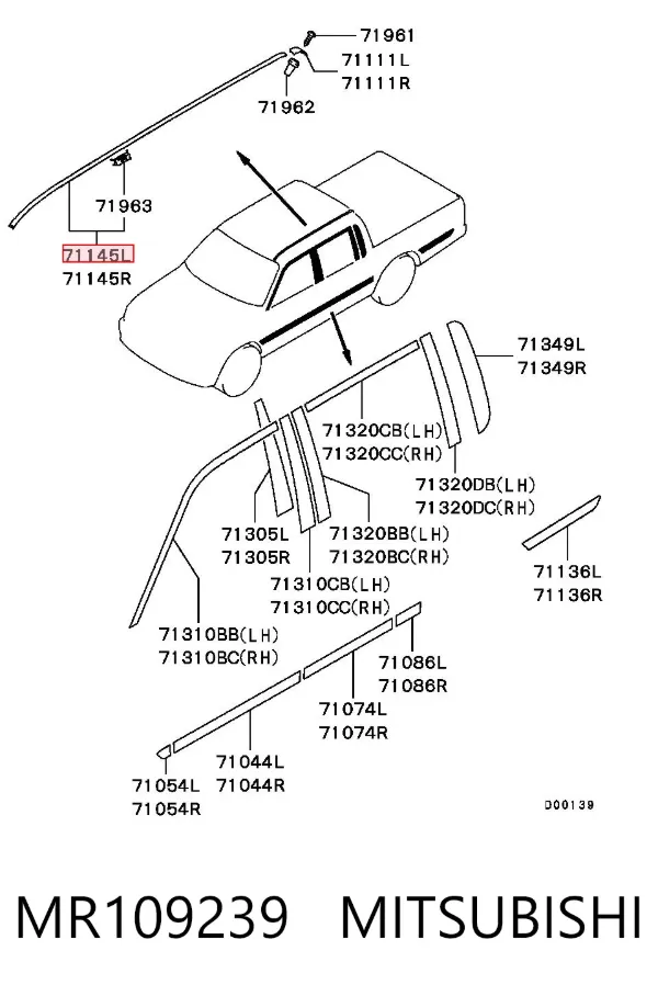  MR109239 Mitsubishi