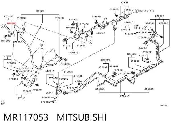  MR117053 Mitsubishi