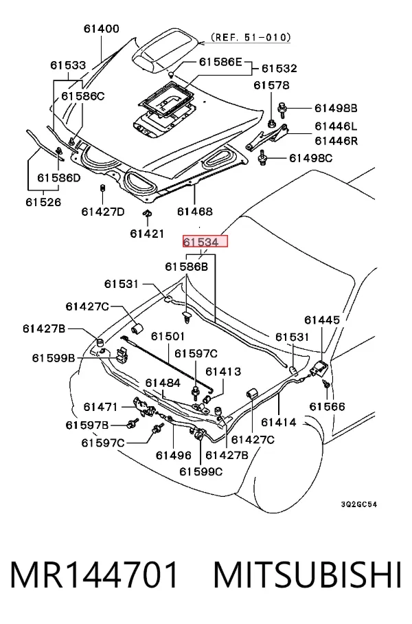  MR144701 Mitsubishi