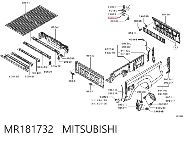  MR181732 Mitsubishi