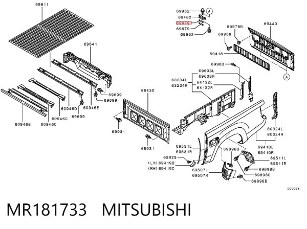  MR181733 Mitsubishi