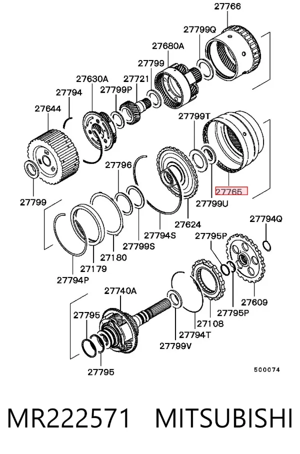  MR222571 Mitsubishi