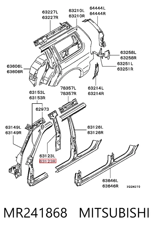 MR241868 Mitsubishi