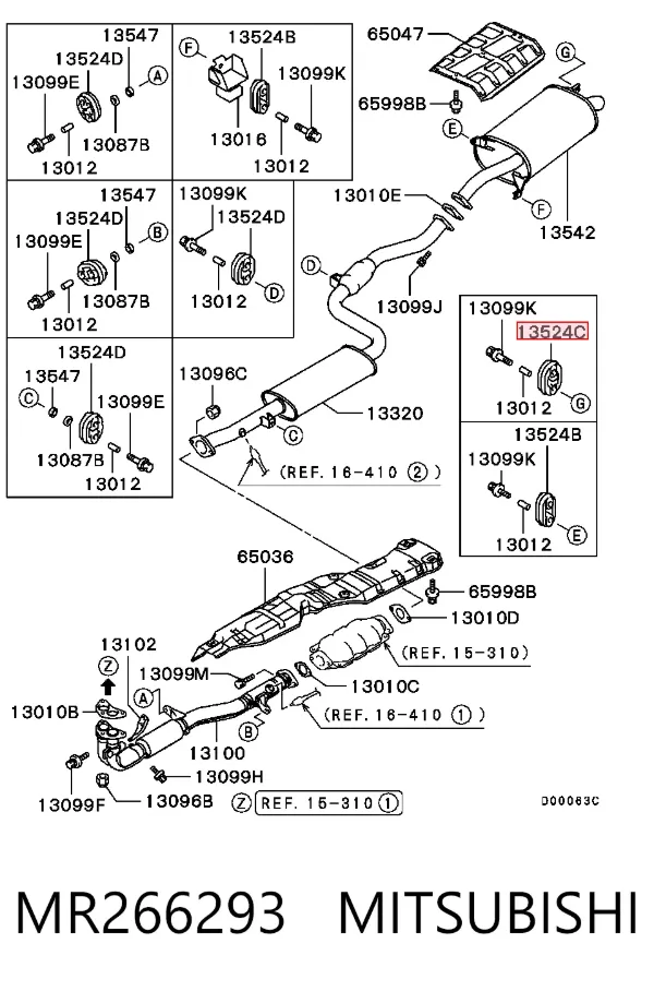  MR266293 Mitsubishi