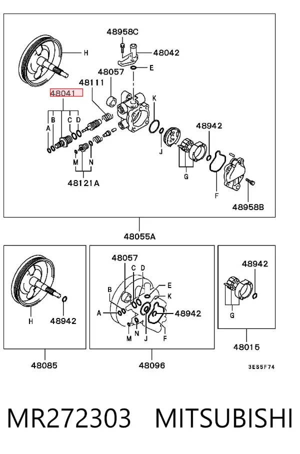  MR272303 Mitsubishi