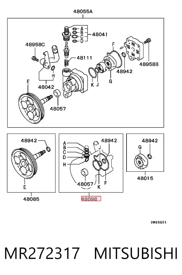  MR272317 Mitsubishi