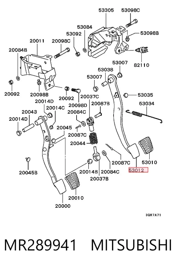  MR289941 Mitsubishi