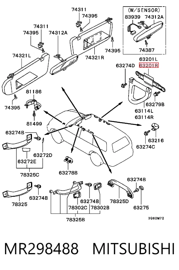 MR298488 Mitsubishi