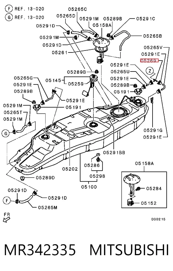  MR342335 Mitsubishi