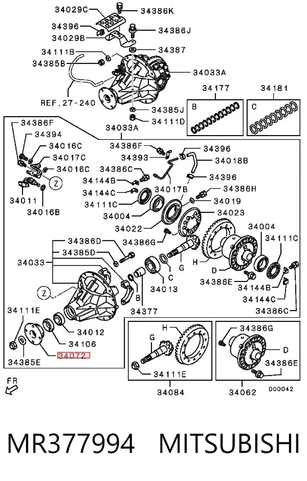  MR377994 Mitsubishi