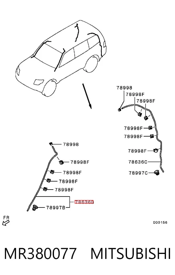  MR380077 Mitsubishi