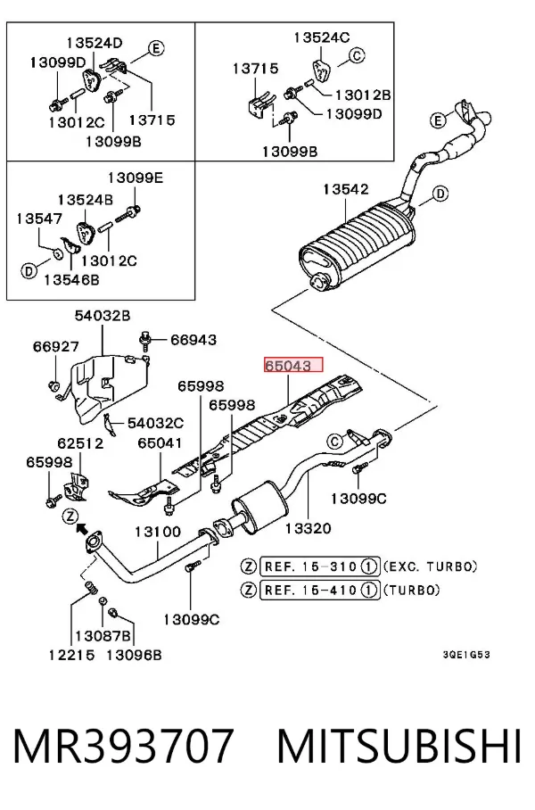  MR393707 Mitsubishi