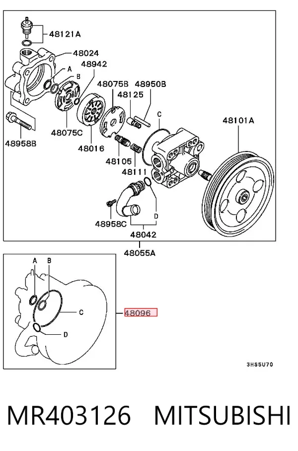  MR403126 Mitsubishi