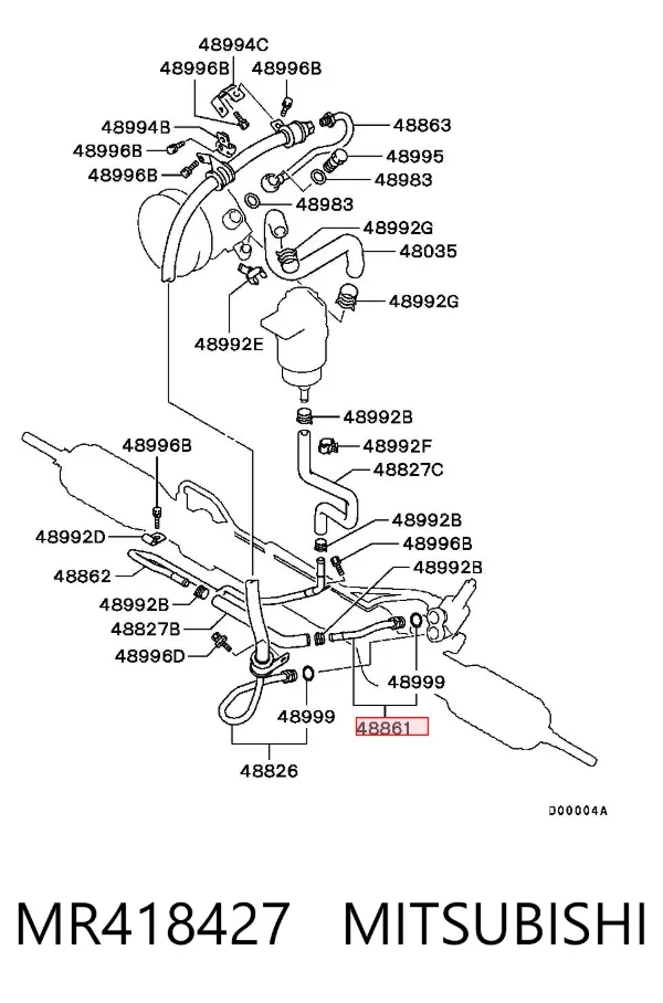  MR418427 Mitsubishi