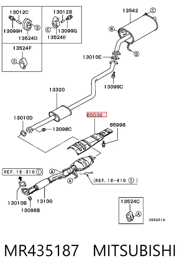  MR435187 Mitsubishi