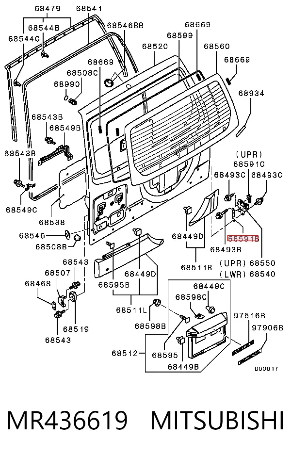  MR436619 Mitsubishi