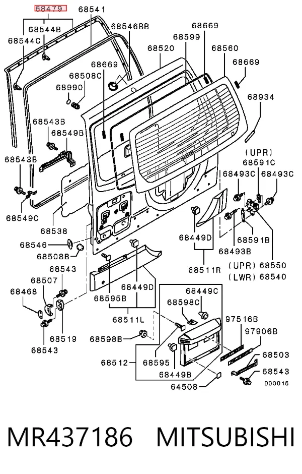  MR437186 Mitsubishi