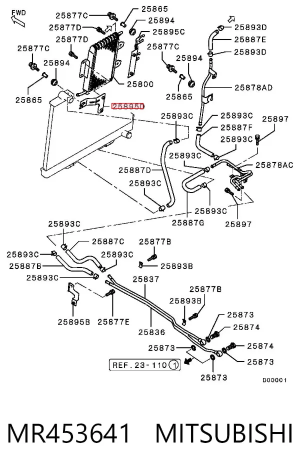  MR453641 Mitsubishi