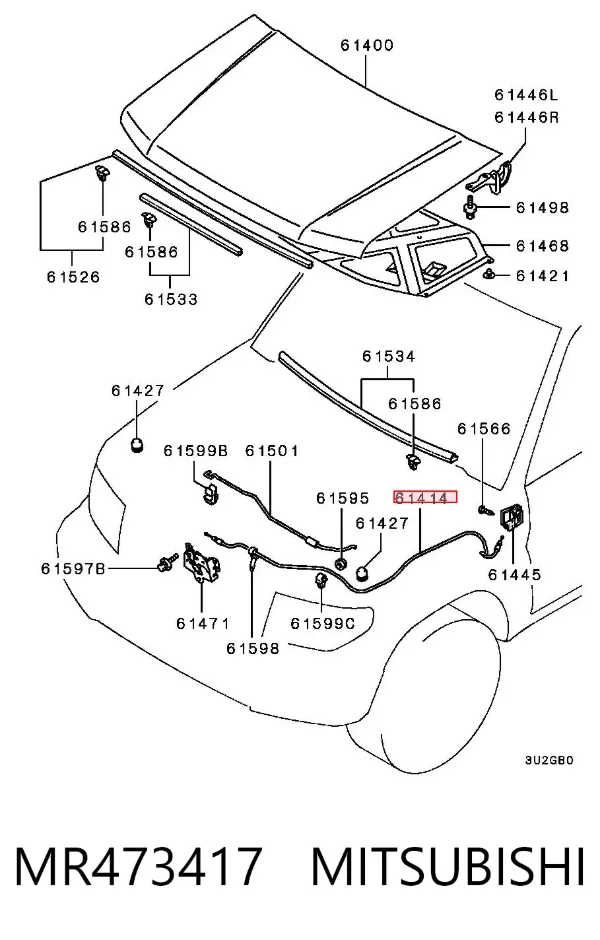  MR473417 Mitsubishi