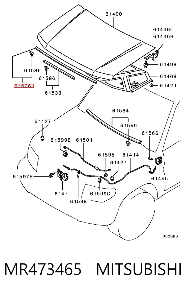  MR473465 Mitsubishi