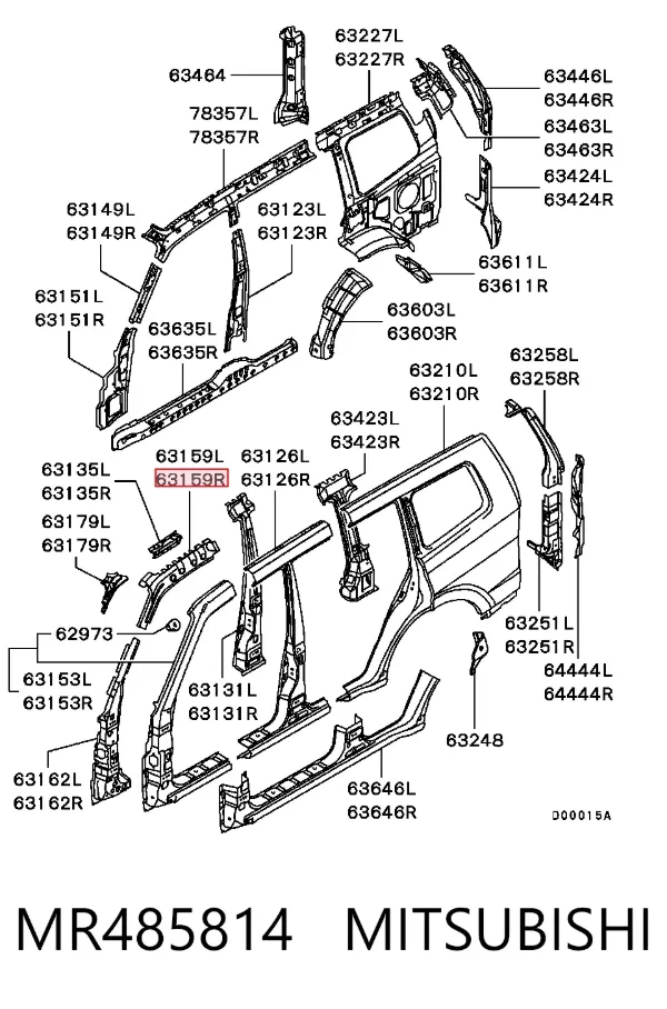  MR485814 Mitsubishi
