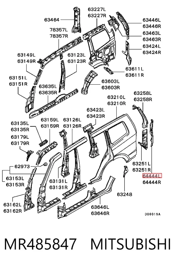  MR485847 Mitsubishi