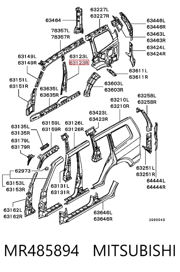  MR485894 Mitsubishi