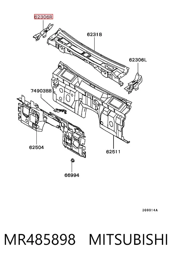  MR485898 Mitsubishi