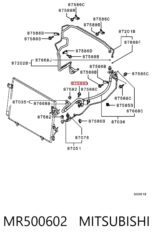  MR500602 Mitsubishi