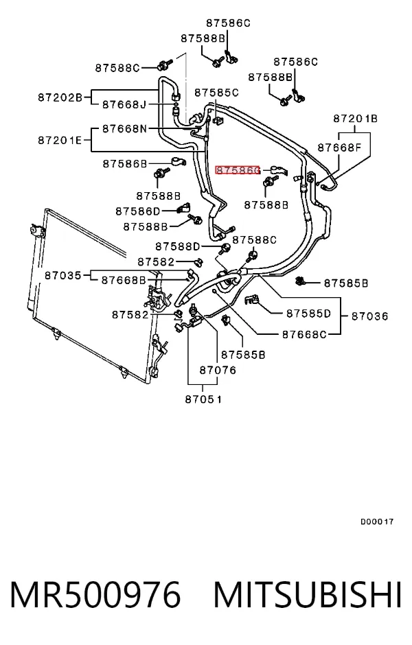  MR500976 Mitsubishi