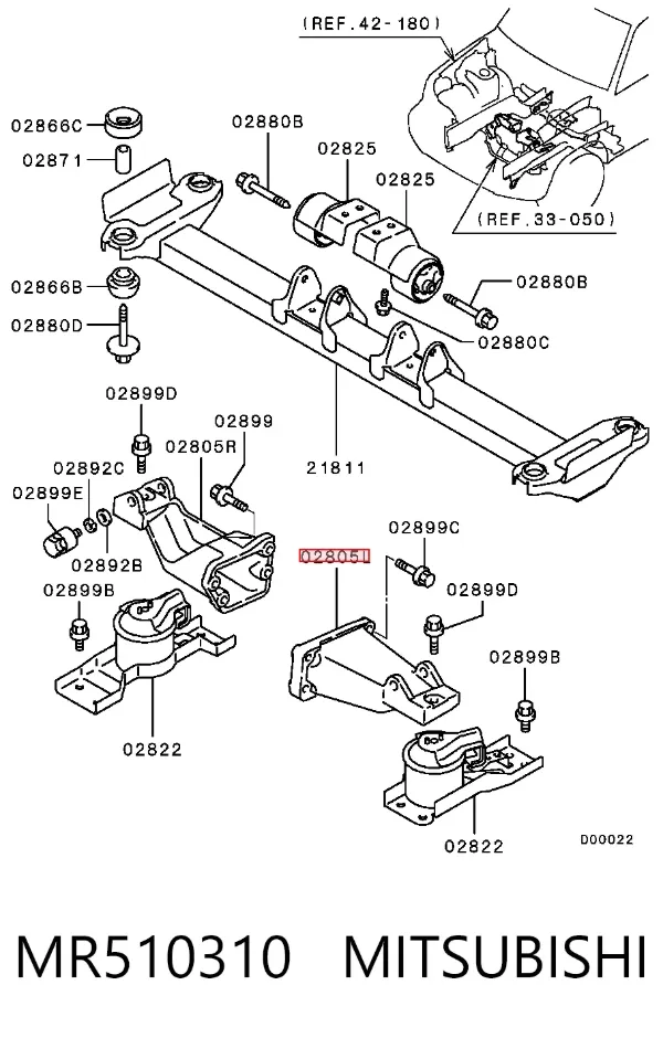  MR510310 Mitsubishi