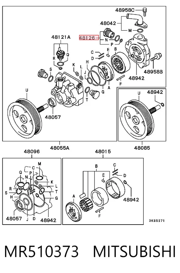  MR510373 Mitsubishi