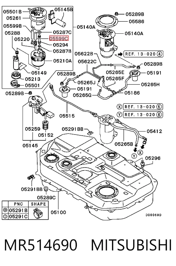  MR514690 Mitsubishi