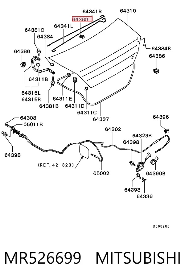  MR526699 Mitsubishi
