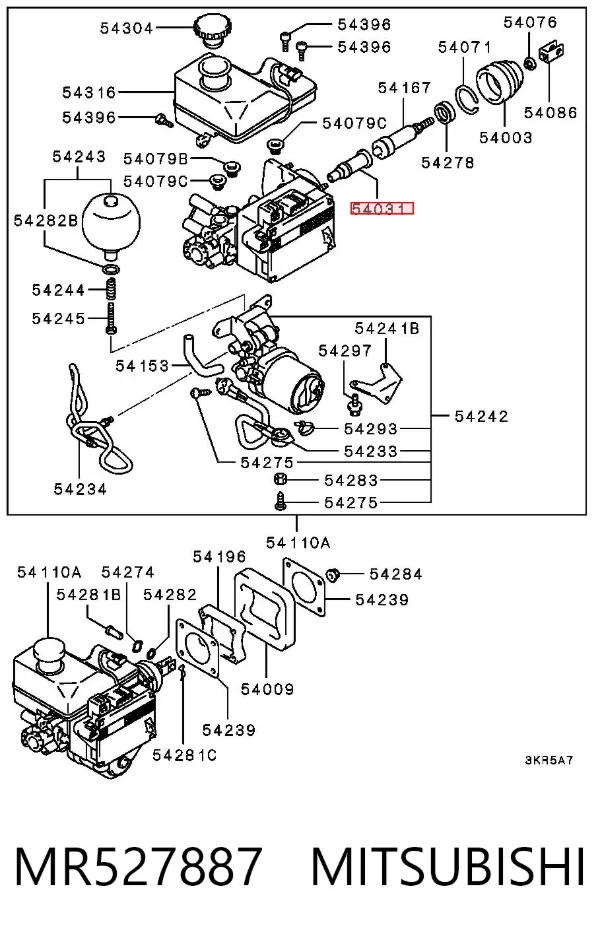  MR527887 Mitsubishi