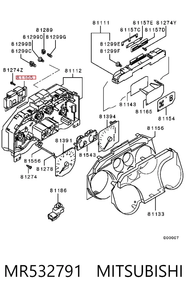  MR532791 Mitsubishi