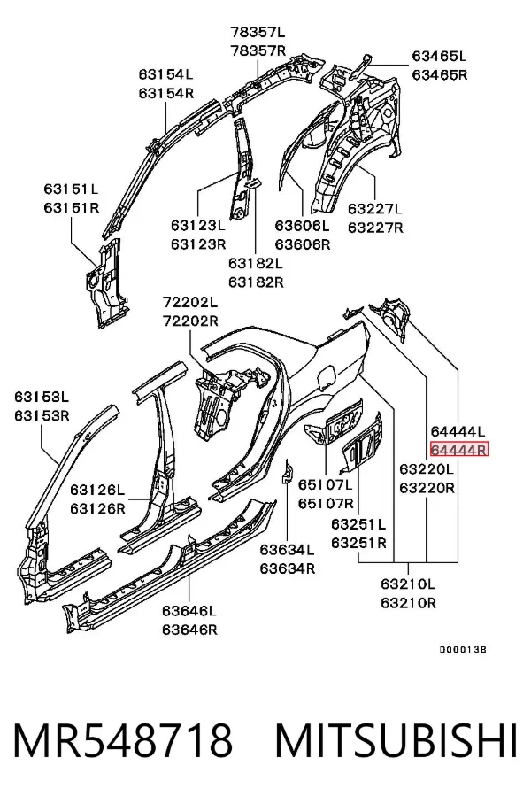  MR548718 Mitsubishi
