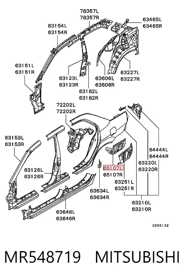  MR548719 Mitsubishi