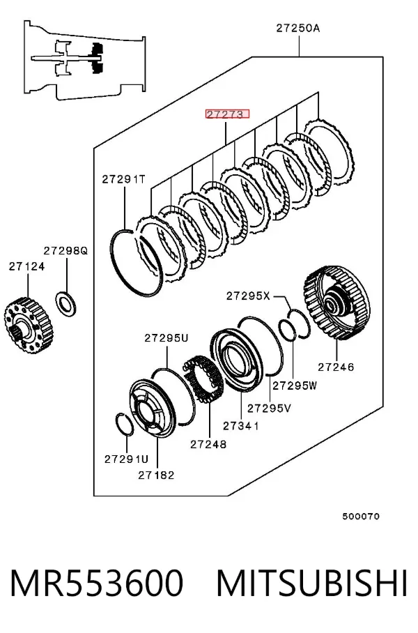  MR553600 Mitsubishi