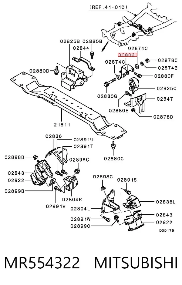 MR554322 Mitsubishi