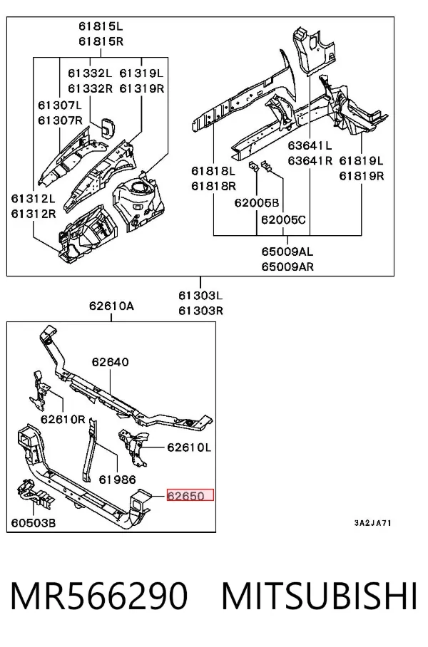  MR566290 Mitsubishi