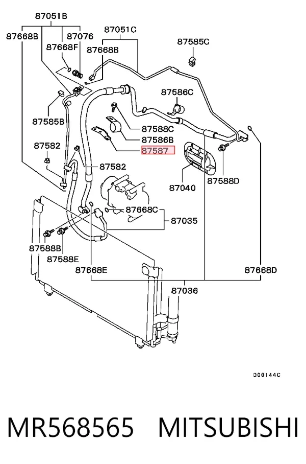  MR568565 Mitsubishi