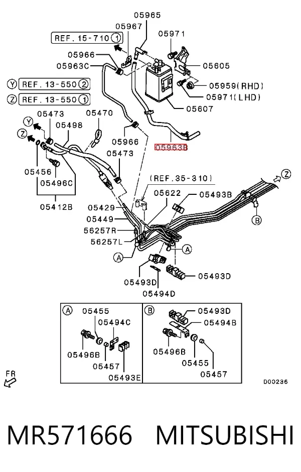  MR571666 Mitsubishi