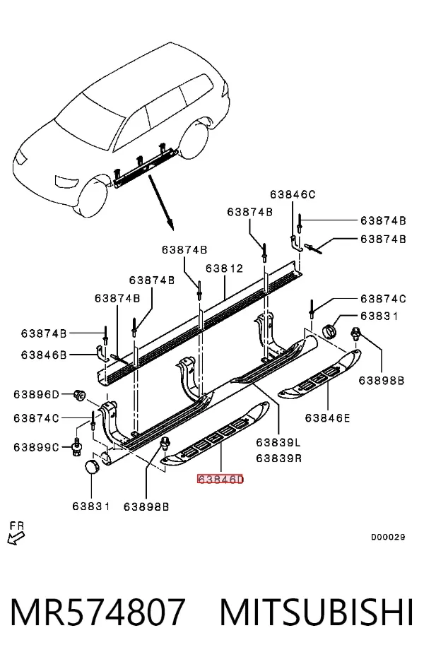  MR574807 Mitsubishi